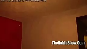 Petite blonde trapped by monster cock