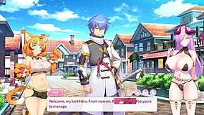 Futanari adventure with Ecchi and friends