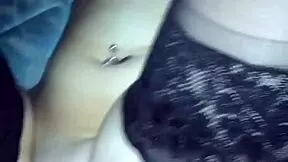F tutors slutty in stockings plays with her pussy