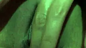 Teen girl enjoys self-pleasure