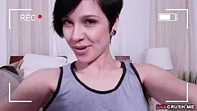 Busty 18-year-old Cadey Mercury gets a intense and nasty cock banging