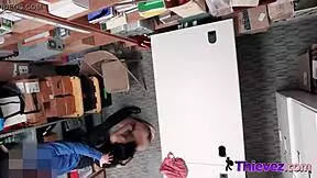 The defiance of the law is punished in Amethyst with a large cock in her pussy