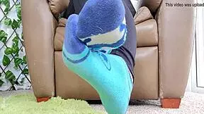 Teen's smelly feet