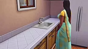 Stepmom caught with stepson masturbating