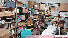 Skinny teen Emma Starletto gets fucked by cop