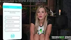 Blonde teen Blake Blossom has a ample ass and small natural tits which are whoever’s for the sucking