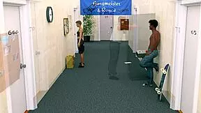 College girls inspect each other's bodies