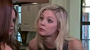 Sex with Les and Busty Tits C0wn in this Hot Video