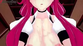 The H scenes are from the perspective of busty Stella Vermillion POV fucking experience