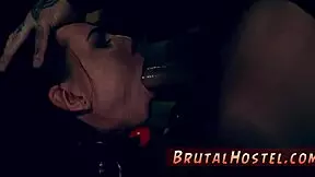 BDSM Masturbation with Amateur Teen tied up
