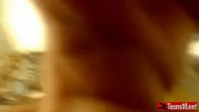 Masturbation and pussy play with a high definition video
