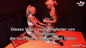 German women turn into naughty creatures in this hot lesbian scene