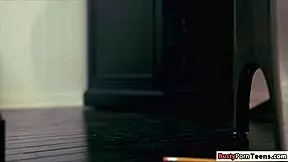 Shameless teenage slut screws the dick of her stranger and her professor makes her pussy wet