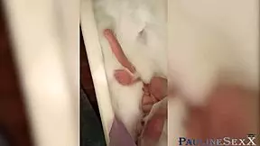 Teen's wild solo session and sex