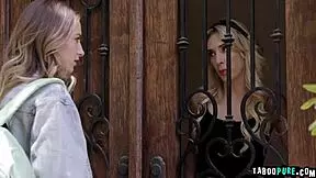 Blonde cougar Rachael Cavalli joins in on the fun