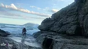 Beach babes get nailed hard