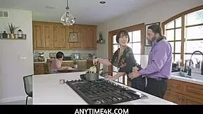 A series of following scenes are related to family to proper sex with a beautiful stepdaughter