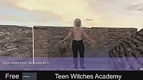 Teen Witches Academy: A game which can be described as adult novel or matures rated