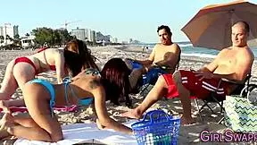 Sex with stepsister: Teen stepsister and stepdad fuck in the bedroom with just HD video