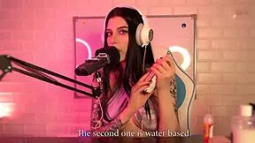 Honey Haze's ASMR Lubricant Review: An Innocent 18 Year Old Girl Posting An Unprofessional Video