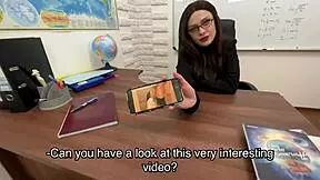 Teen girl 18yo fucked by her big cock teacher