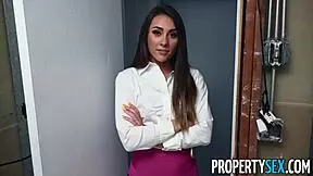 Naildriven realtor gets monster cock