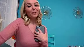 Aaliyah Love, petite blonde stepsister, has gon to get fucked hard