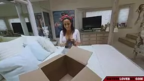 Swass bitch stepbrother’s MILF sister and young step-sis blowjob