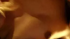 Plump vixen services two cocks before pleading for a double dose of jizz