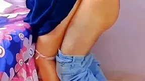 A young Latina student suck my dick until I ejaculation in her mouth