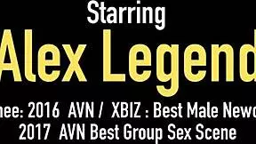 Petite Asian Ember takes Legend's cock