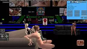Stuck in Second Life with this 18-year-old girl with amazing body to tease