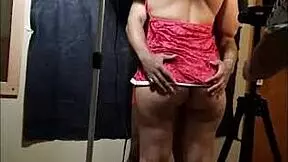 Sexy Christmas fuck with a brunette and latina with natural tits and an amazing ass hearty anal scene