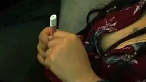 Teenage boys and girls make sex and naked movements on the floor in a popular hardcore video