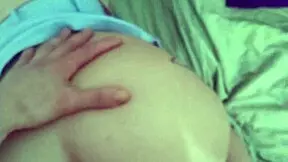 Young blonde teen strips down and gets her pussy licked