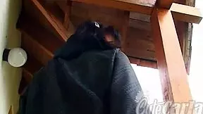 A young lady of 18 years, a Latina dancing naked for the camera as part of paid to post sessions
