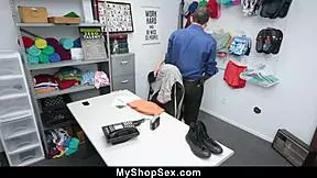 Teen cries and submits as girdle play leads to humiliation