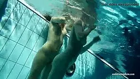 Underwater swimming boosts Russian babes' libido