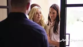 Sinful Secrets of the Scout: Lexi Lore, Nathan Bronson, Katrina Colt – three young and inexperienced scouts reveal some of their practices in this scene
