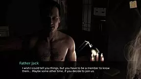 18 year old visual novels fan Av has been role playing with a rfc father Jack