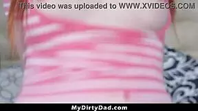 Stepdaughter witnesses friend's intimate moment