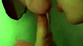 Slender babe British gives a real handjob and blowjob at the gloryhole