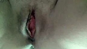 Penthouse stunner and a youngster involved in masturbation session in slow motion