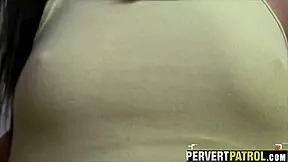 Real teen Jade caught hidden camera