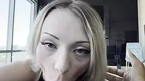 Virgin blonde gets dirty threesome