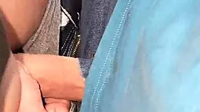 Teen like the feeling of cum on her skin after hot sex