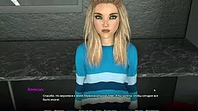 Real-life sexy animated threesome involving deep throat and doggy style