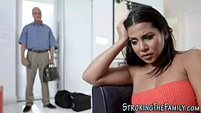 MILF Latin stepmother gets pounded