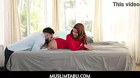 Young Muslim girl by the name Maya Farrell wearing a hijab prepares for a traditional arranged wedding