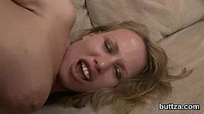 Beautiful girl in anal scene